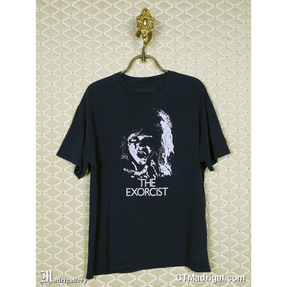 Exorcist Horror Movie Graphic Unisex Fan T-Shirt